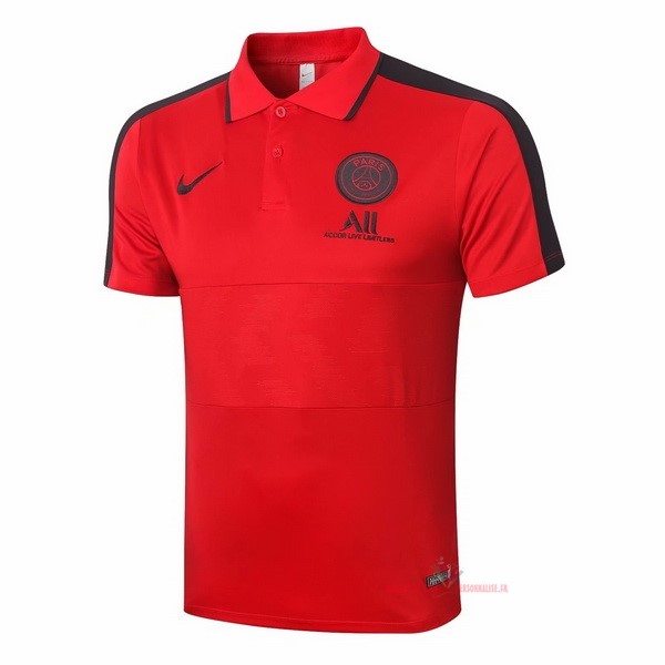 Maillot Om Pas Cher Nike Polo Paris Saint Germain 2020 2021 Rouge